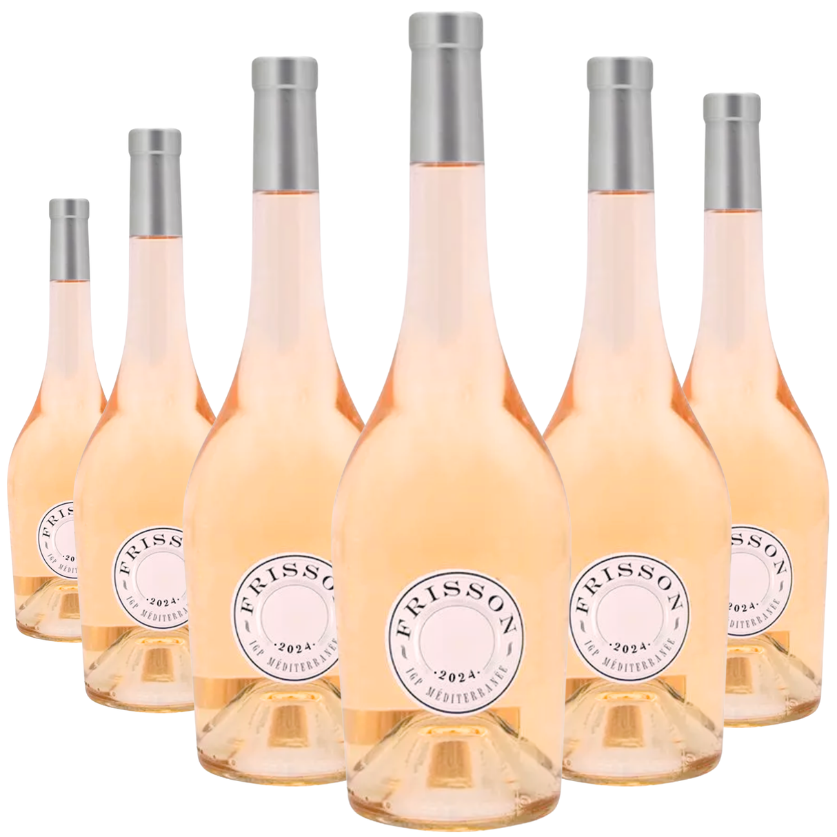 Frisson, IGP Méditerranée, Rosé 2025, 6-Bottle Case