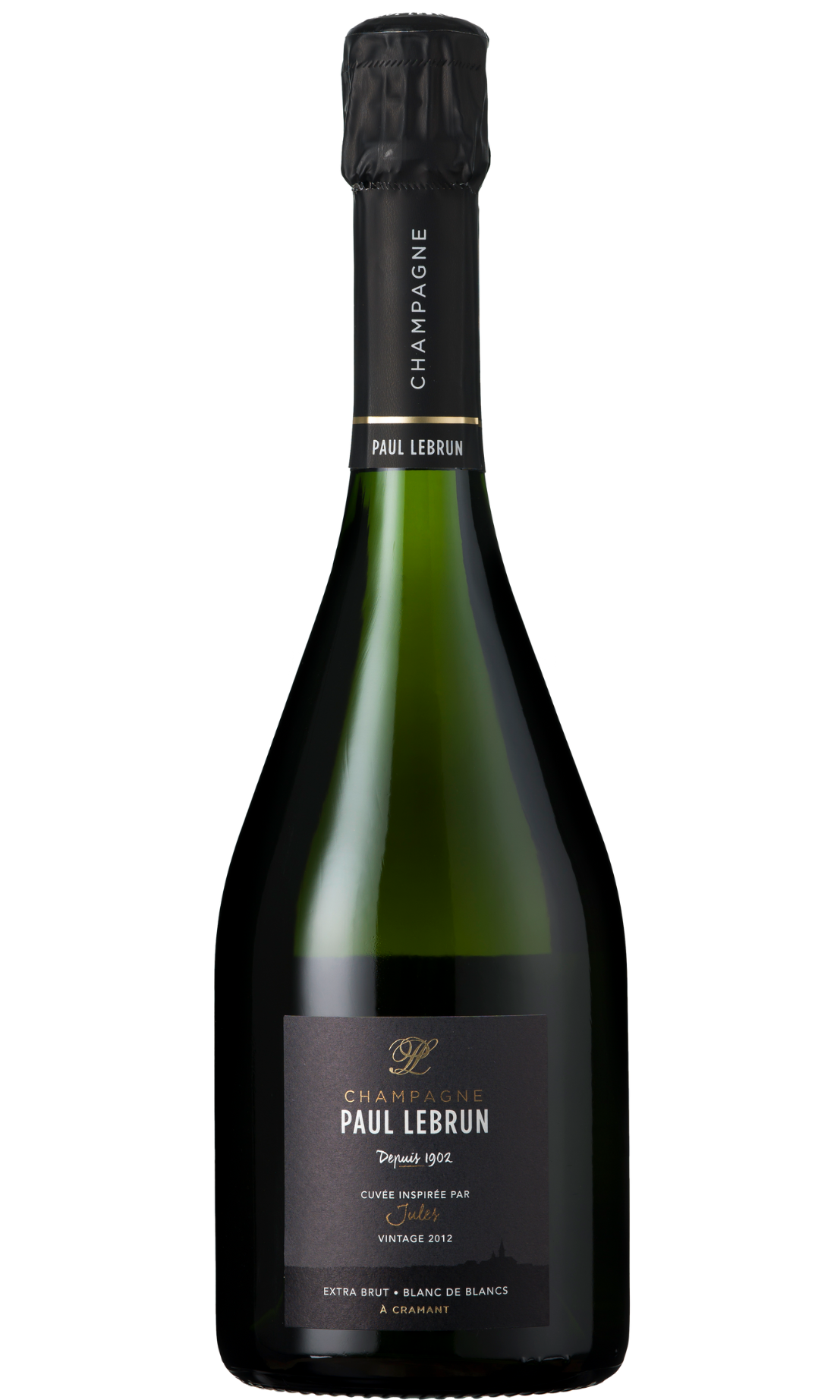 Champagne Paul Lebrun, Blanc de Blancs Extra Brut "Jules", 2012