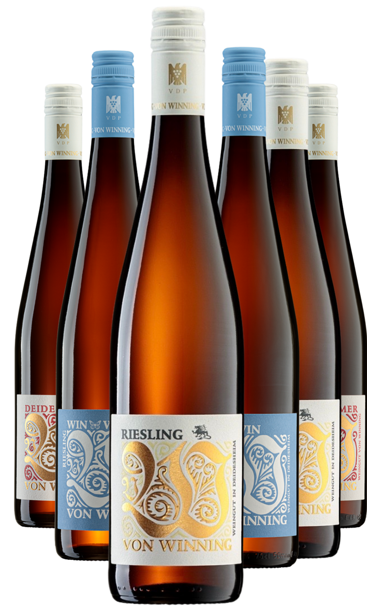 Von Winning Riesling: NEUES German Sechs Pack