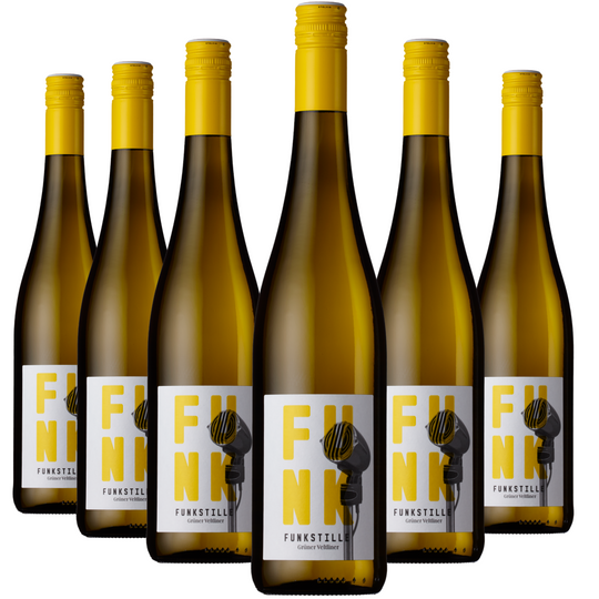 Funkstille, Niederösterreich, Grüner Veltliner 2024, Six-Bottle-Case