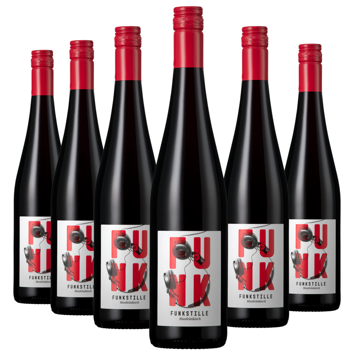 Funkstille, Burgenland, Blaufränkisch 2022, Six-Bottle-Case