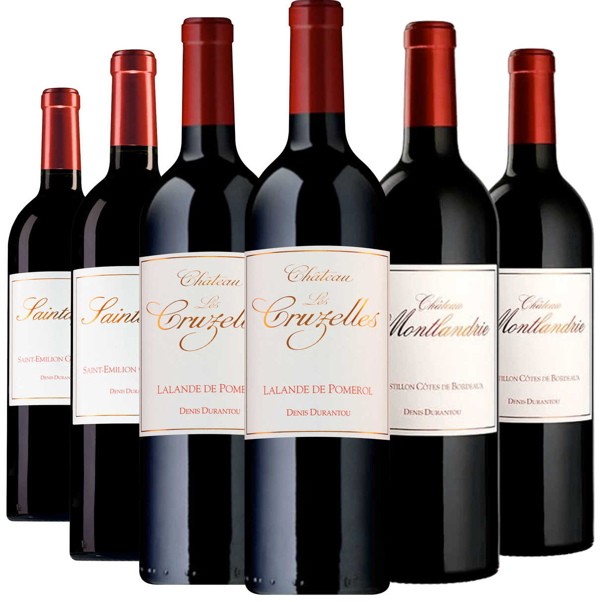 Denis Durantou, Bordeaux Appellation Tasting Case, 6-Pack