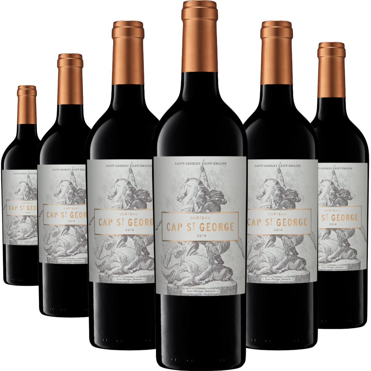 Château Cap Saint Georges, Saint-Georges-Saint-Émilion 2015 6-Bottle Case