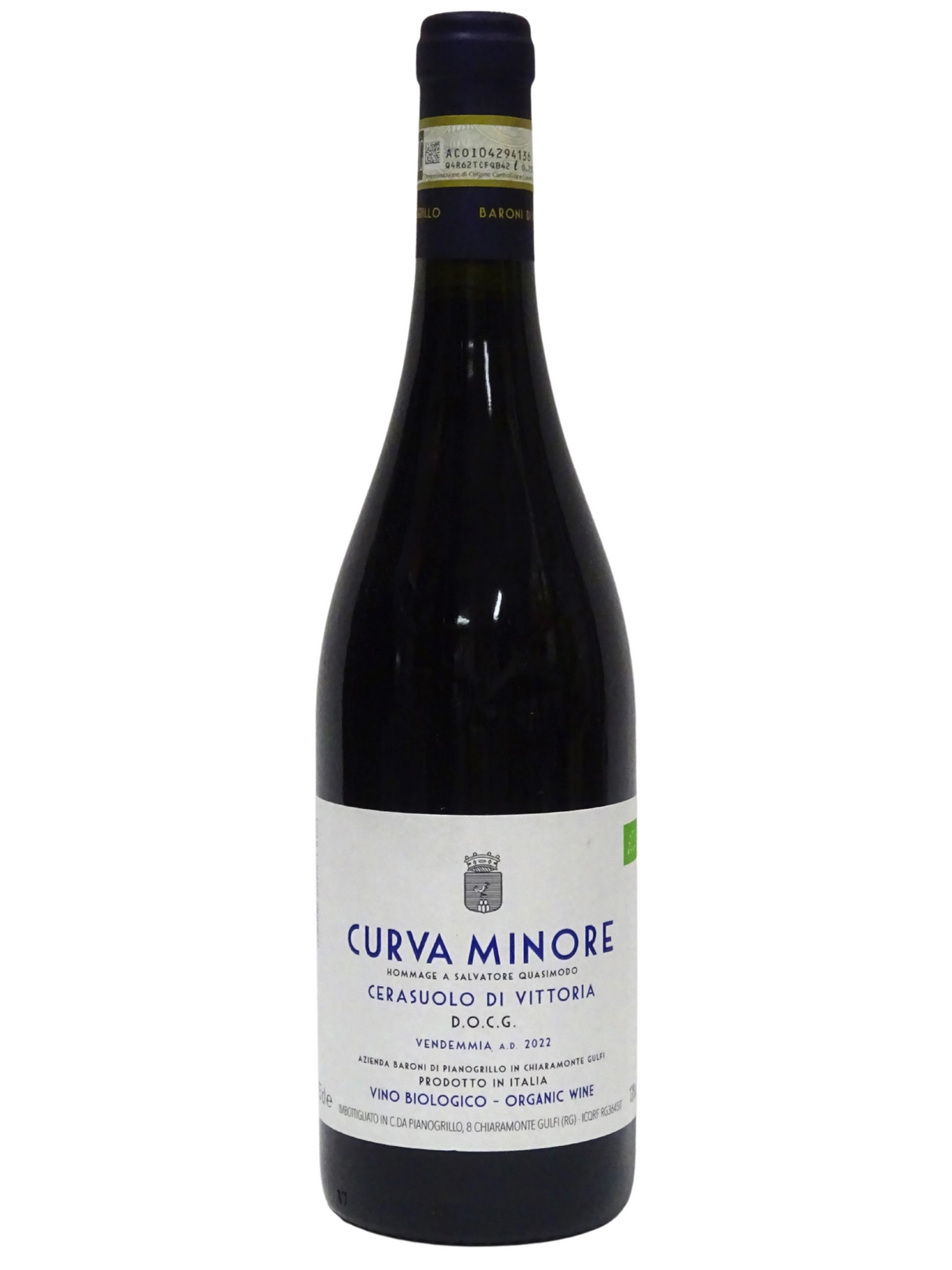 Baroni di Pianogrillo, Curva Minore, Cerasuolo di Vittoria 2022