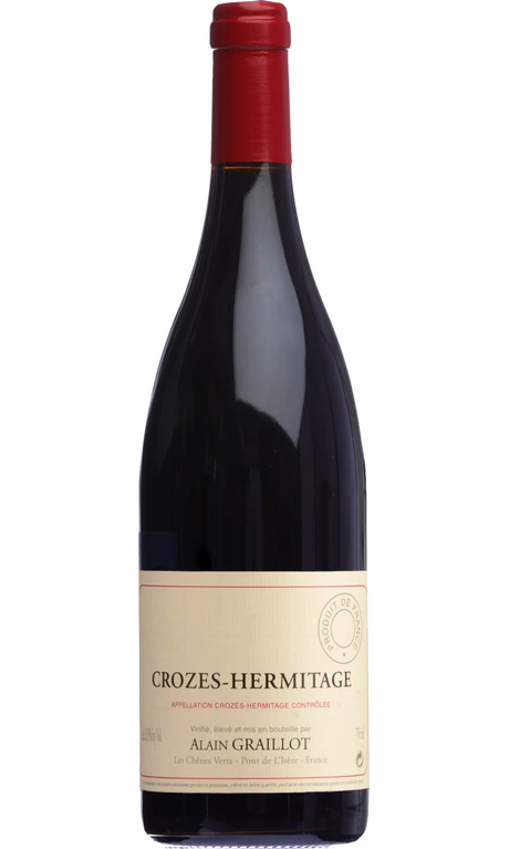 Bottle of Alain Graillot, Crozes-Hermitage